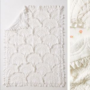 Anthropologie Rivulets Toddler Quilt